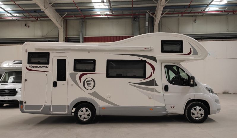ELNAGH BARON 22 – CAPUCHINA, 7 PLAZAS, LITERAS, DOBLE SALON