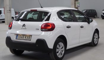 
									Citroen C3 BlueHDi 100CV SS LIVE lleno								