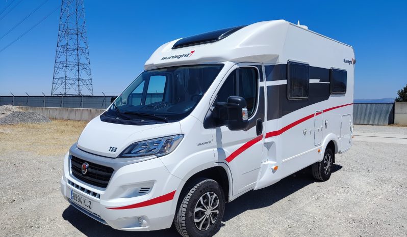 SUNLIGTH T-58 FIAT DUCATO PERFILADA COMPACTA , MUCHOS EXTRAS