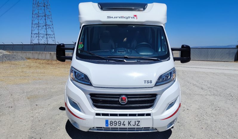 SUNLIGTH T-58 FIAT DUCATO PERFILADA COMPACTA , MUCHOS EXTRAS