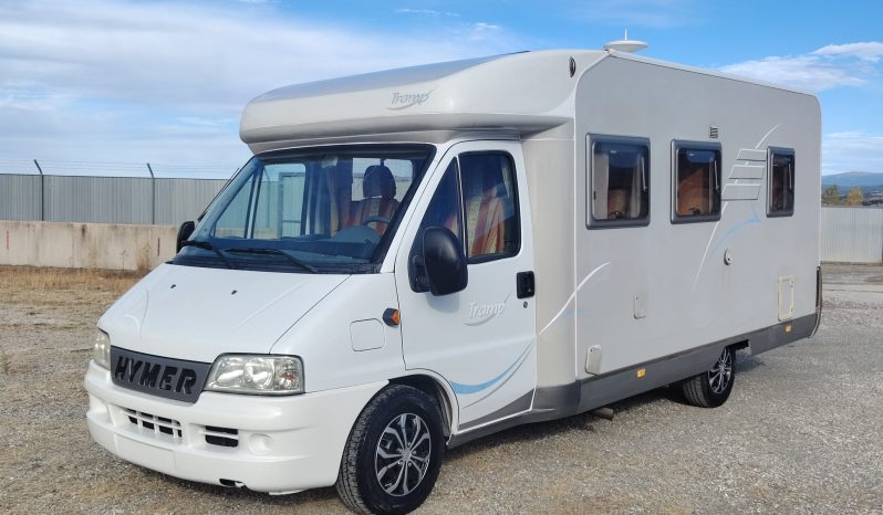 HYMER TRAMP 664 PERFILADA CAMA FRANCESA, GAMA ALTA.
