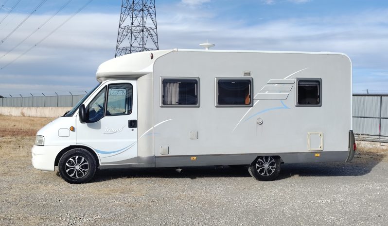 HYMER TRAMP 664 PERFILADA CAMA FRANCESA, GAMA ALTA.