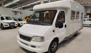 HYMER TRAMP 664 PERFILADA CAMA FRANCESA, GAMA ALTA. lleno
