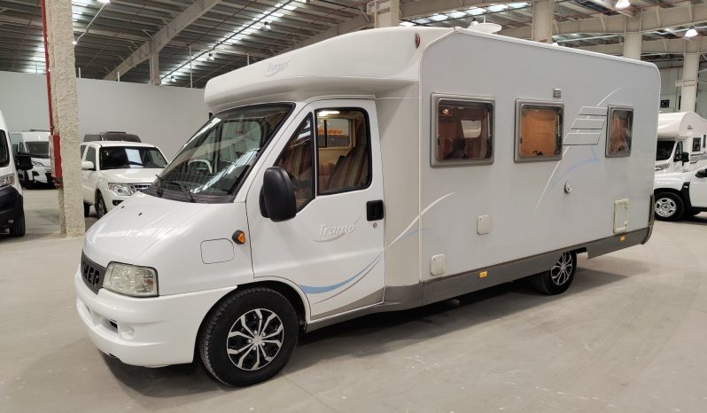 HYMER TRAMP 664 PERFILADA CAMA FRANCESA, GAMA ALTA. lleno