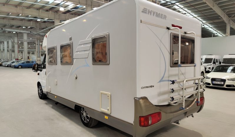 HYMER TRAMP 664 PERFILADA CAMA FRANCESA, GAMA ALTA. lleno