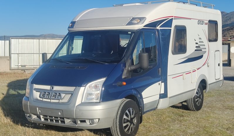 CAMPER HYMER ERIBA VAN PERFILADA COMPACTA 6 MTS CAMA TRANSVERSAL + MALETERO