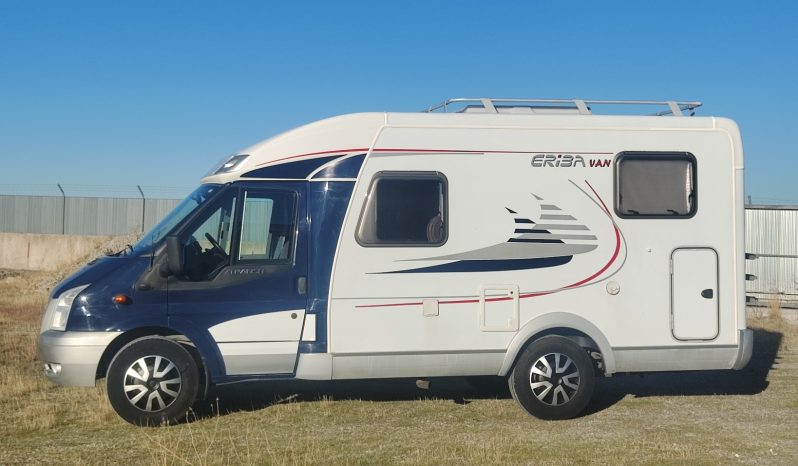 CAMPER HYMER ERIBA VAN PERFILADA COMPACTA 6 MTS CAMA TRANSVERSAL + MALETERO