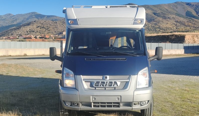 CAMPER HYMER ERIBA VAN PERFILADA COMPACTA 6 MTS CAMA TRANSVERSAL + MALETERO
