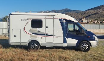 
									CAMPER HYMER ERIBA VAN PERFILADA COMPACTA 6 MTS CAMA TRANSVERSAL + MALETERO lleno								
