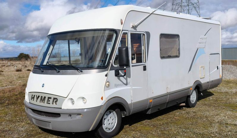 HYMER CLASE B, INTEGRAL, 145 CVS, 4 P. CAMA TRANSVERSAL + GARAJE XXL