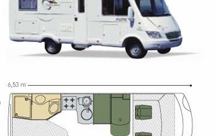 MERCEDES PILOTE CLASE G INTEGRAL CAMA FRANCESA GAMA ALTA 156 CVS