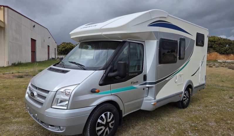 CHAUSSON FLASH PERFILADA COMPACTA CAMA TRANSVERSAL ELEVABLE + GARAJE