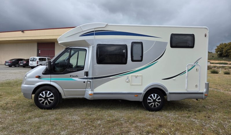 CHAUSSON FLASH PERFILADA COMPACTA CAMA TRANSVERSAL ELEVABLE + GARAJE