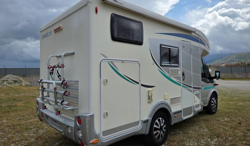 
								CHAUSSON FLASH PERFILADA COMPACTA CAMA TRANSVERSAL ELEVABLE + GARAJE lleno									