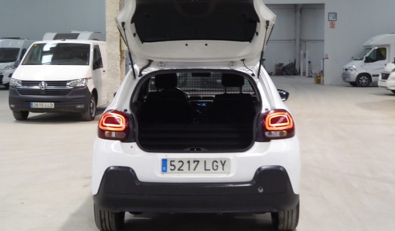 
								Citroen C3 Comercial 100CV VAN 2 plazas lleno									