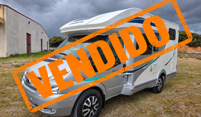 CHAUSSON FLASH PERFILADA COMPACTA CAMA TRANSVERSAL ELEVABLE + GARAJE