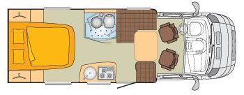 
									BURSTNER NEXXO T 685/7 FIAT DUCATO 3.0 180 CVS PERFILADA CAMA ISLA 6,85 mts ALTA GAMA lleno								